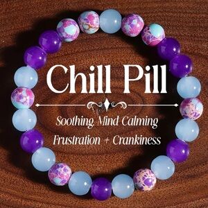 💎4/$20💎Dragon Vein Agate Beaded Bracelet